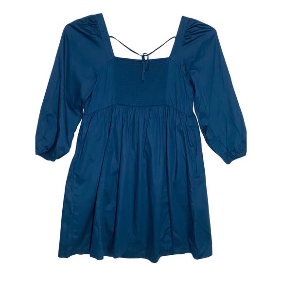 Ava & Viv Balloon Sleeve Woven Dress 2X Cottagecore Peasant Milkmaid Boho NWT - Picture 2 of 9